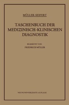 Cover Taschenbuch der Medizinisch-Klinischen Diagnostik (eBook, PDF)