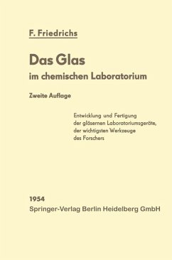 Cover Das Glas im chemischen Laboratorium (eBook, PDF)