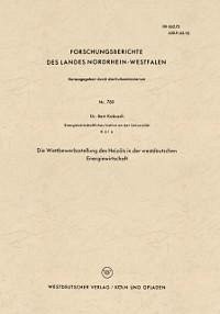 Die Wettbewerbsstellung des Heizöls in der westdeutschen Energiewirtschaft (eBook, PDF) - Kobusch, Bert