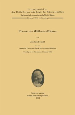 Cover Theorie des Mößbauer-Effektes (eBook, PDF)