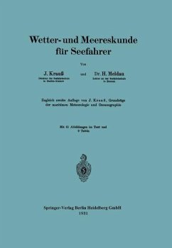 Wetter- und Meereskunde für Seefahrer (eBook, PDF) - Krauß, Joseph; Meldau, Heinrich