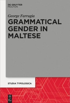 Grammatical Gender in Maltese - Farrugia, George