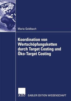 Cover Koordination von Wertschöpfungsketten durch Target Costing und Öko-Target Costing (eBook, PDF)