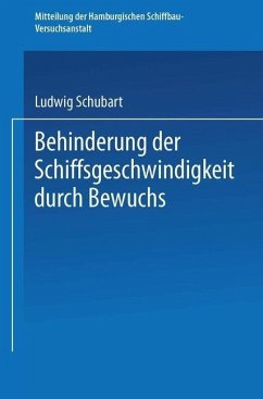 Behinderung der Schiffsgeschwindigkeit durch Bewuchs (eBook, PDF) - Schubart, Ludwig