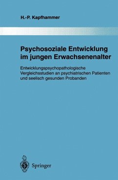 Psychosoziale Entwicklung im jungen Erwachsenenalter (eBook, PDF) - Kapfhammer, Hans-Peter
