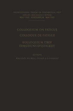 Colloquium on Fatigue / Colloque de Fatigue / Kolloquium über Ermüdungsfestigkeit (eBook, PDF)