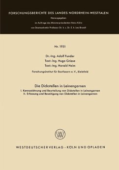 Cover Die Dickstellen in Leinengarnen (eBook, PDF)
