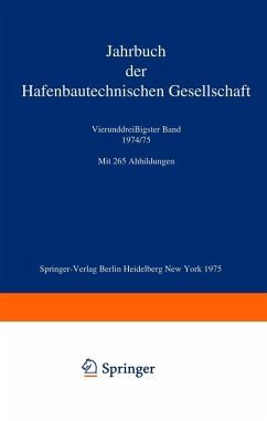 Jahrbuch der Hafenbautechnischen Gesellschaft (eBook, PDF) - Bolle, Arved; Kühn, Reinhart