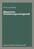 Schriftenreihe "Die Versicherung" (eBook, PDF)