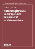 Finanzkonglomerate im Europäischen Binnenmarkt (eBook, PDF)
