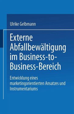 Cover Externe Abfallbewältigung im Business-to-Business-Bereich (eBook, PDF)