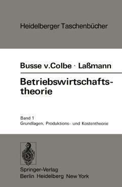 Cover Betriebswirtschaftstheorie (eBook, PDF)