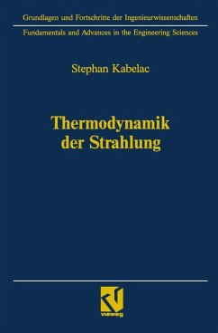 Thermodynamik der Strahlung (eBook, PDF) - Kabelac, Stephan