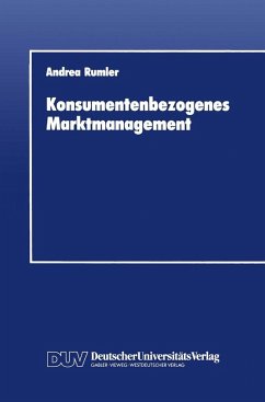 Konsumentenbezogenes Marktmanagement (eBook, PDF) - Rumler, Andrea