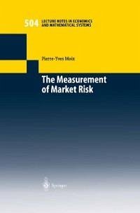 The Measurement of Market Risk (eBook, PDF) - Moix, Pierre-Yves