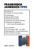 Frankreich-Jahrbuch 1992 (eBook, PDF)