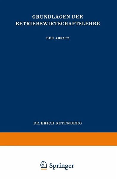 Grundlagen der Betriebswirtschaftslehre (eBook, PDF)