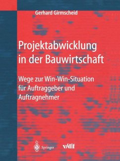 Cover Projektabwicklung in der Bauwirtschaft (eBook, PDF)