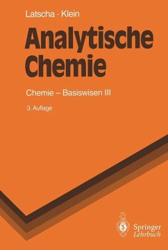 Analytische Chemie (eBook, PDF) - Latscha, Hans P.; Klein, Helmut A.