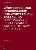 I - U / Wörterbuch zur Lexikographie und Wörterbuchforschung Band 3