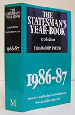 The Statesman's Year-Book 1986-87 (eBook, PDF) The Statesman's Year-Book 1986-87 (eBook, PDF)