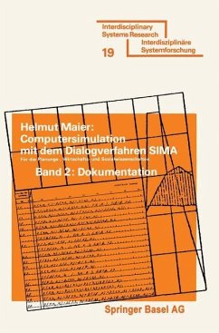 Computersimulation mit dem Dialogverfahren SIMA (eBook, PDF) - Maier