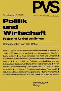 Cover Politik und Wirtschaft (eBook, PDF)