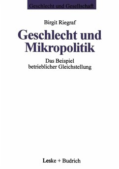 Cover Geschlecht und Mikropolitik (eBook, PDF)