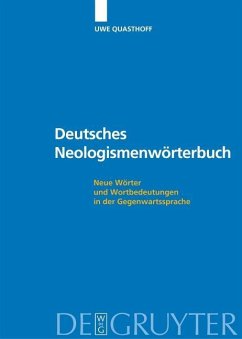 Cover Deutsches Neologismenwörterbuch (eBook, PDF)