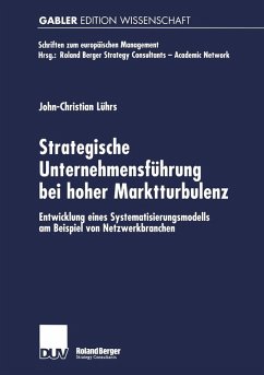 Cover Strategische Unternehmensführung bei hoher Marktturbulenz (eBook, PDF)