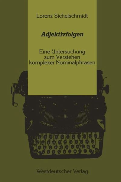 Adjektivfolgen (eBook, PDF)