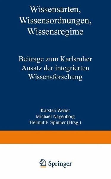Wissensarten, Wissensordnungen, Wissensregime (eBook, PDF)