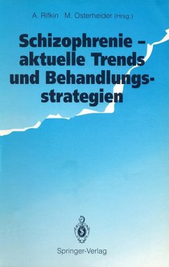 Cover Schizophrenie - aktuelle Trends und Behandlungsstrategien (eBook, PDF)