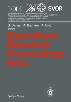 Cover Operations Research Proceedings 1994 (eBook, PDF)