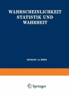 Cover Wahrscheinlichkeit Statistik und Wahrheit (eBook, PDF)
