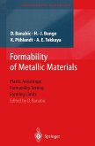 Formability of Metallic Materials (eBook, PDF)