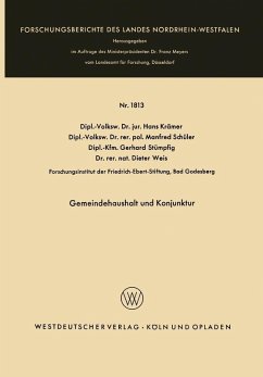 Cover Gemeindehaushalt und Konjunktur (eBook, PDF)