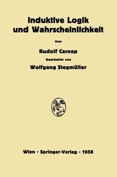 Induktive Logik und Wahrscheinlichkeit (eBook, PDF) - Carnap, Rudolf