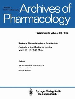 Deutsche Pharmakologische Gesellschaft (eBook, PDF)