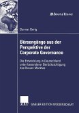Börsengänge aus der Perspektive der Corporate Governance (eBook, PDF)