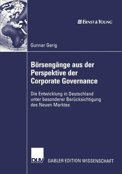 Börsengänge aus der Perspektive der Corporate Governance (eBook, PDF) - Gerig, Gunnar