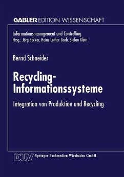 Cover Recycling-Informationssysteme (eBook, PDF)