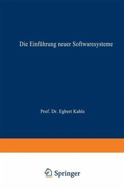 Die Einführung neuer Softwaresysteme (eBook, PDF)
