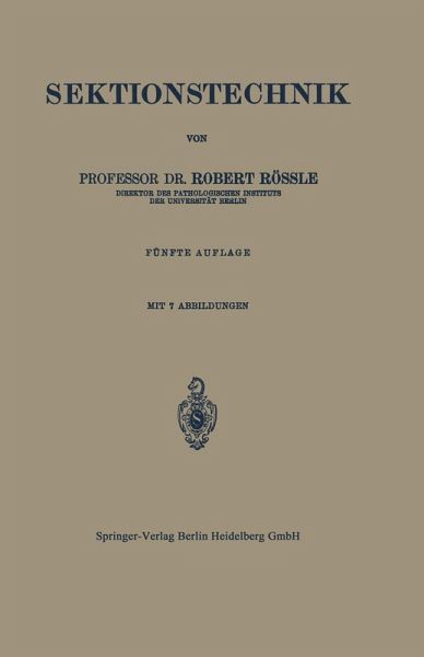 Sektionstechnik (eBook, PDF) Sektionstechnik (eBook, PDF)