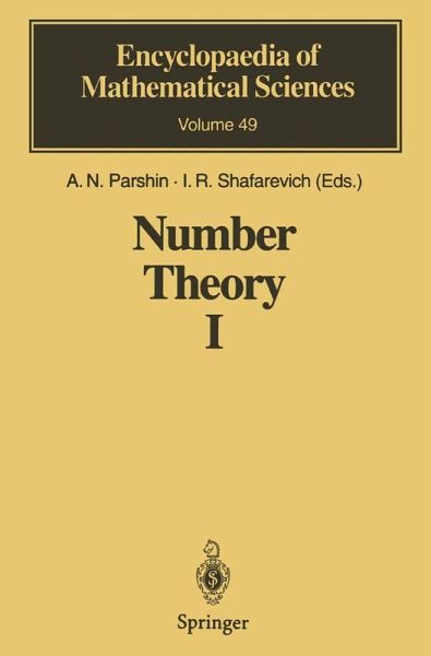 Number Theory I (eBook, PDF) Number Theory I (eBook, PDF)