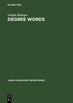 Cover Degree Words (eBook, PDF)