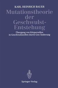 Cover Mutationstheorie der Geschwulst-Entstehung (eBook, PDF)