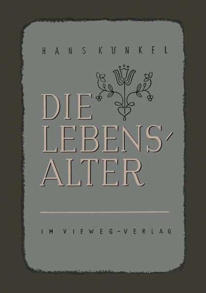 Die Lebensalter (eBook, PDF)