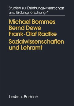 Cover Sozialwissenschaften und Lehramt (eBook, PDF)