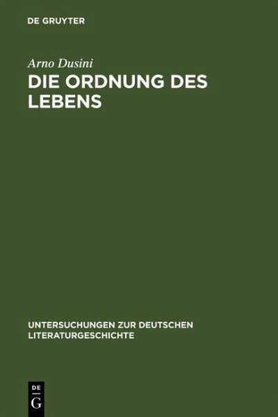 Die Ordnung des Lebens (eBook, PDF) Die Ordnung des Lebens (eBook, PDF)
